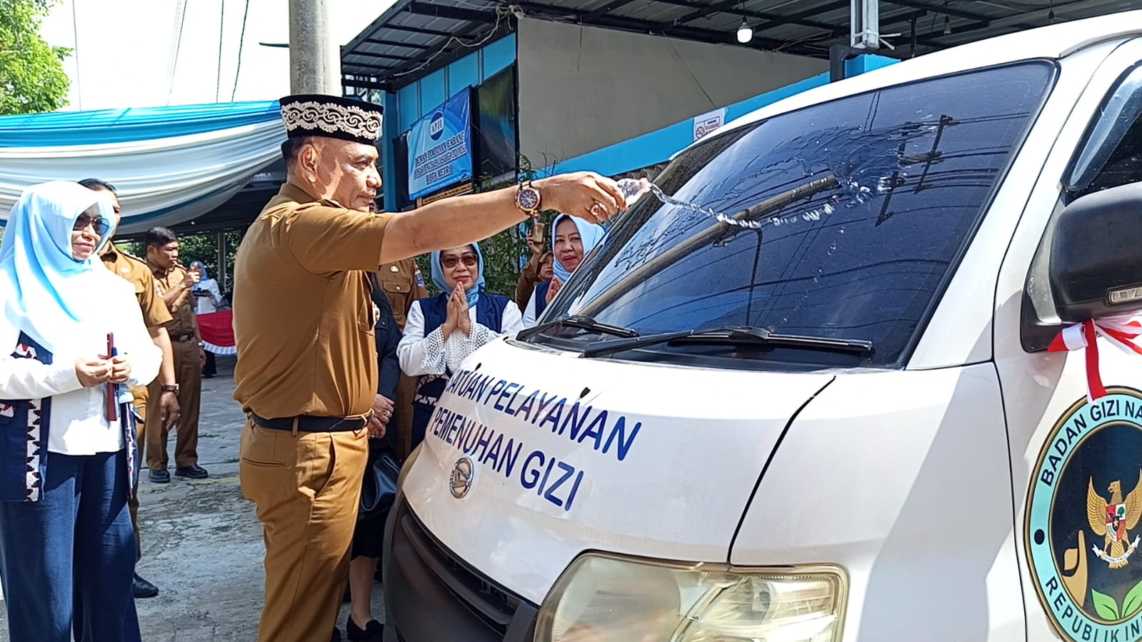 Dapur MBG Metro Timur Diresmikan, 2.448 Siswa Dapat Makanan Bergizi Gratis