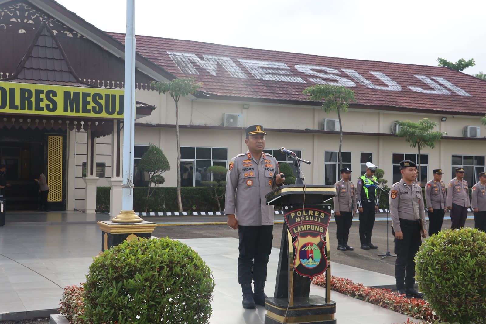 Kapolres Mesuji Pimpin Apel Perdana Awal Tahun 2026, Ini Pesannya