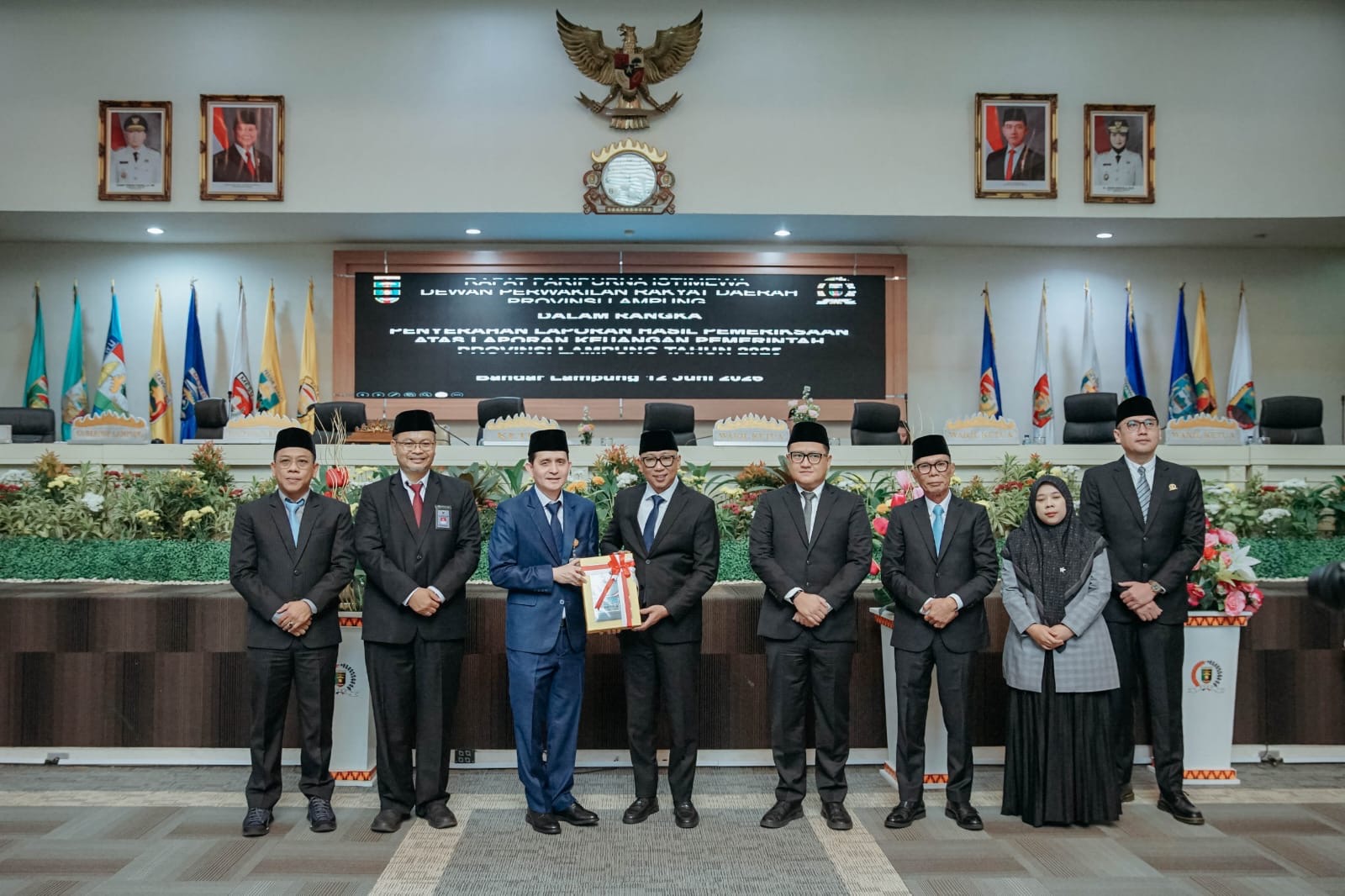 Pemprov Lampung Raih Opini WTP 12 Kali Berturut-turut dari BPK RI