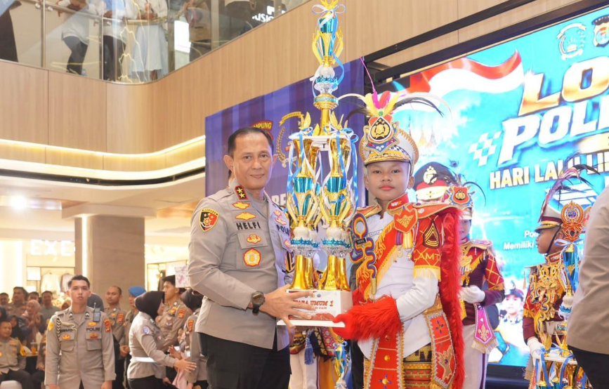 Semarak Hari Lalu Lintas Bhayangkara ke-71, Ditlantas Polda Lampung Gelar Lomba Pocil