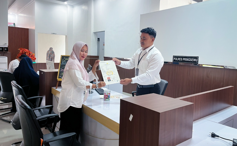 Polres Pringsewu Hadirkan Layanan SKCK di MPP, Warga Kini Lebih Mudah Urus Administrasi