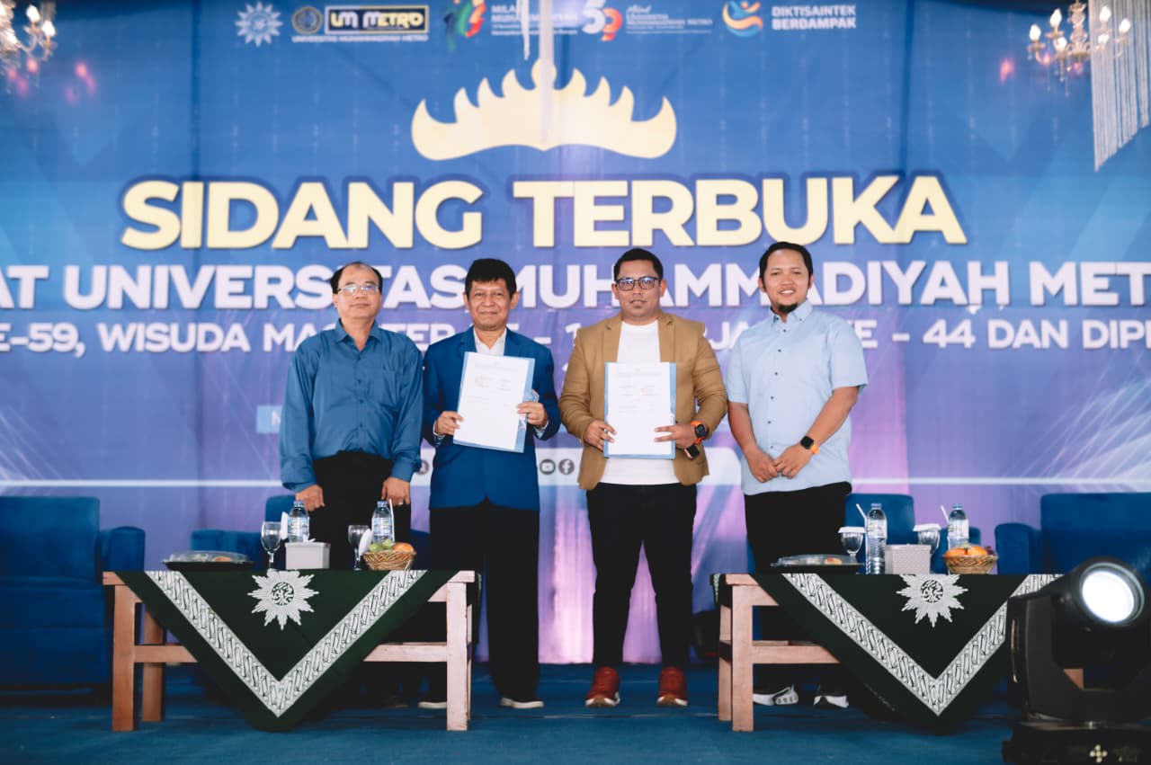 UM Metro Resmi Teken MoU dengan PT Cahaya Multazam Penuh Cinta