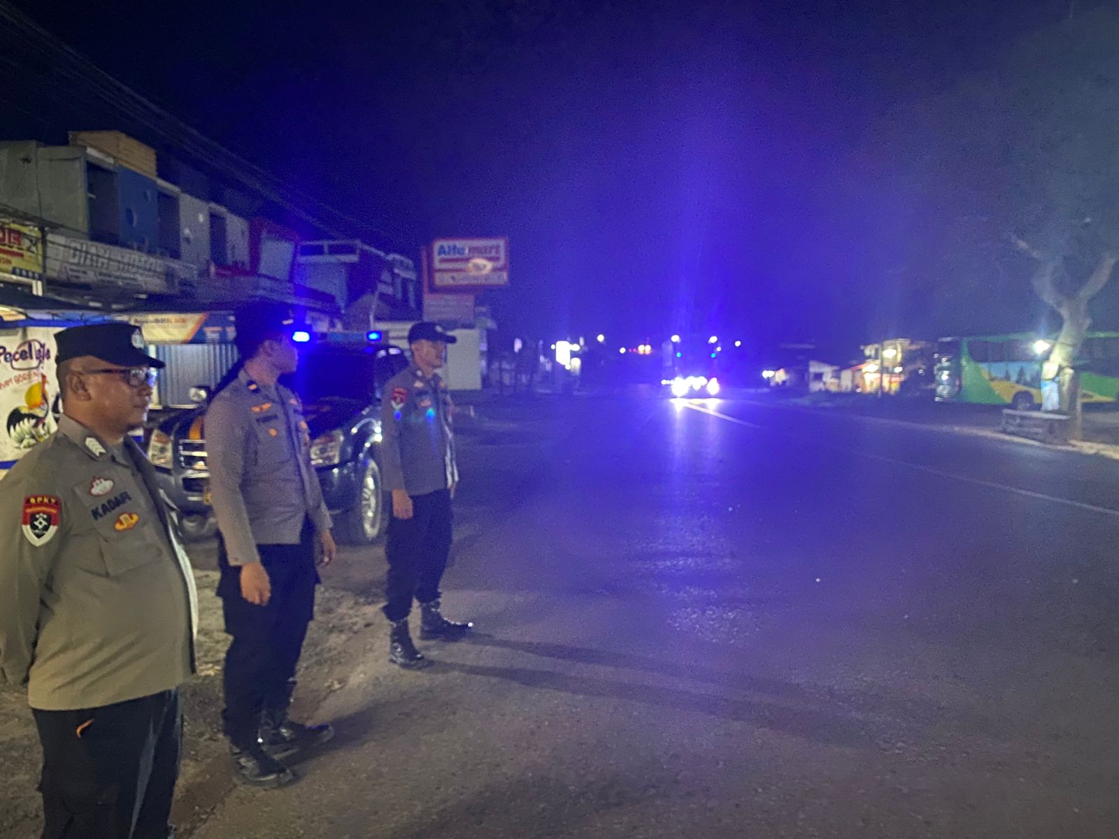 Cegah C3, Polres Mesuji Gelar Patroli Dialogis Di Desa Simpang Mesuji