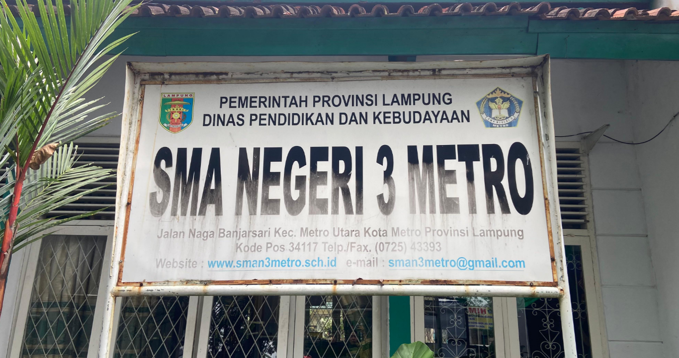 Ranking SMAN 3 Metro di Atas SMANSA