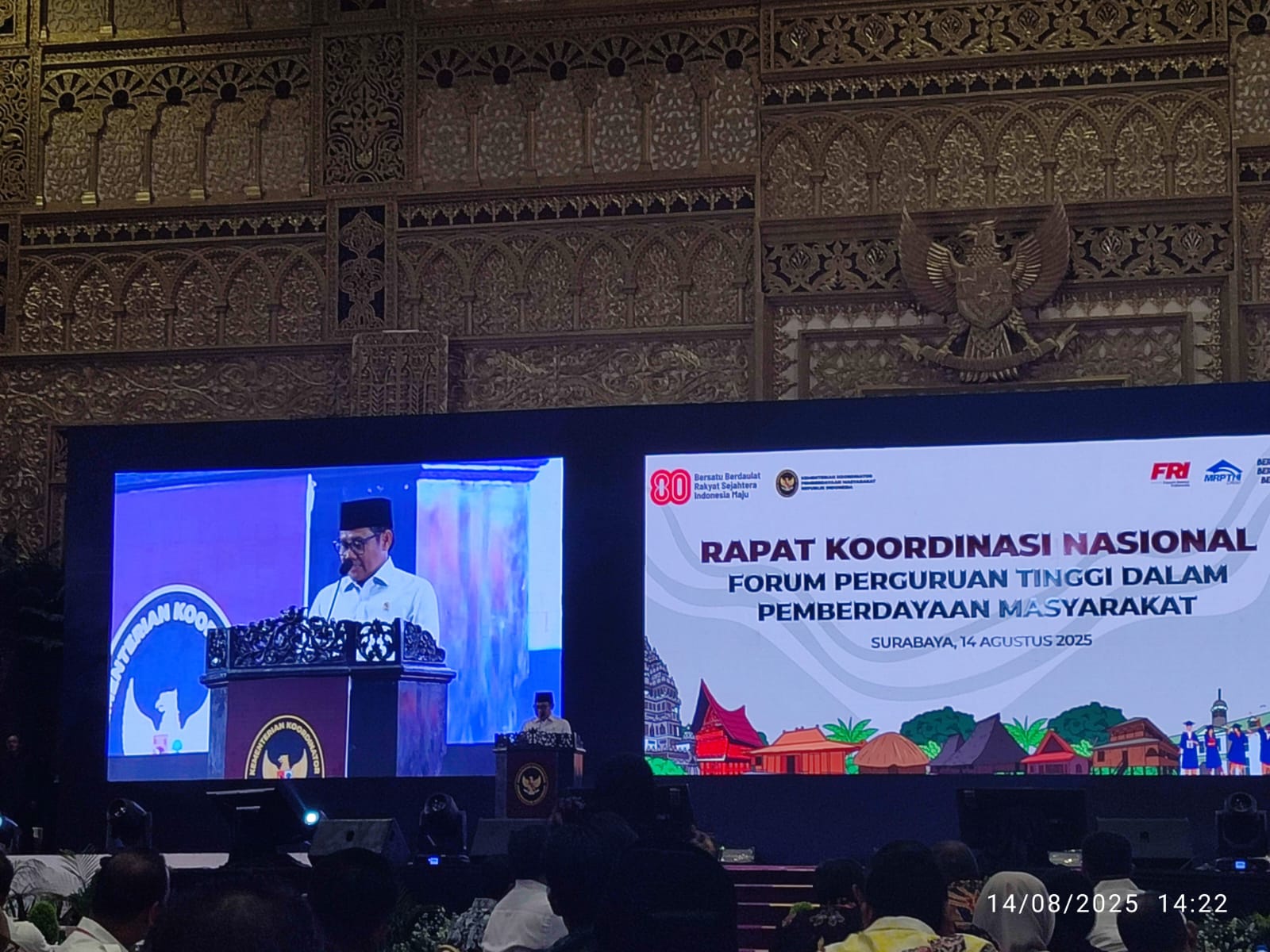Rektor UM Metro Hadiri Rakornas Forum Perguruan Tinggi dalam Pemberdayaan Masyarakat