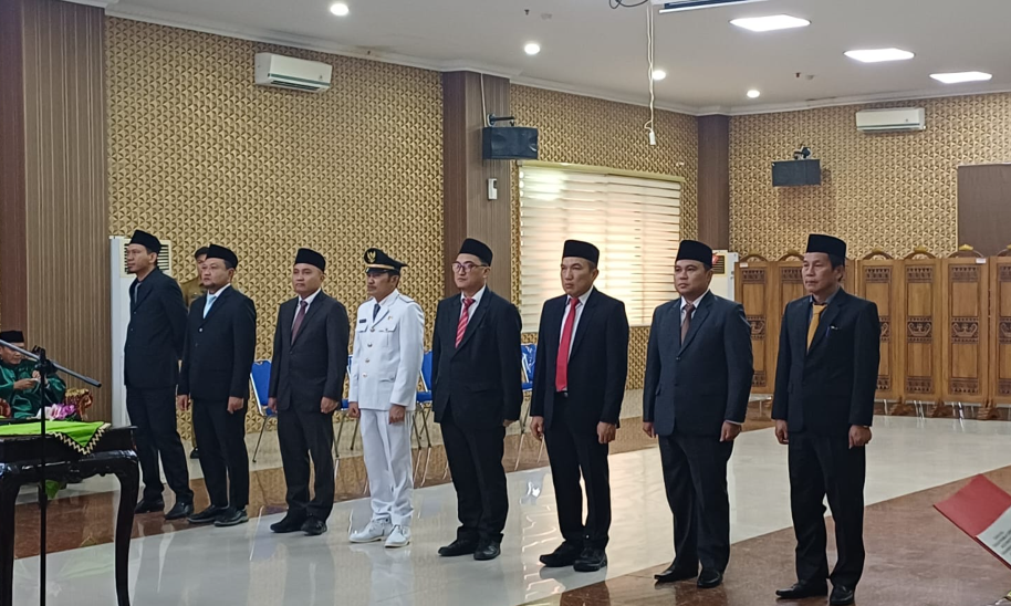 Lantik 8 Pejabat Administrator, Begini Pesan Bupati Pringsewu