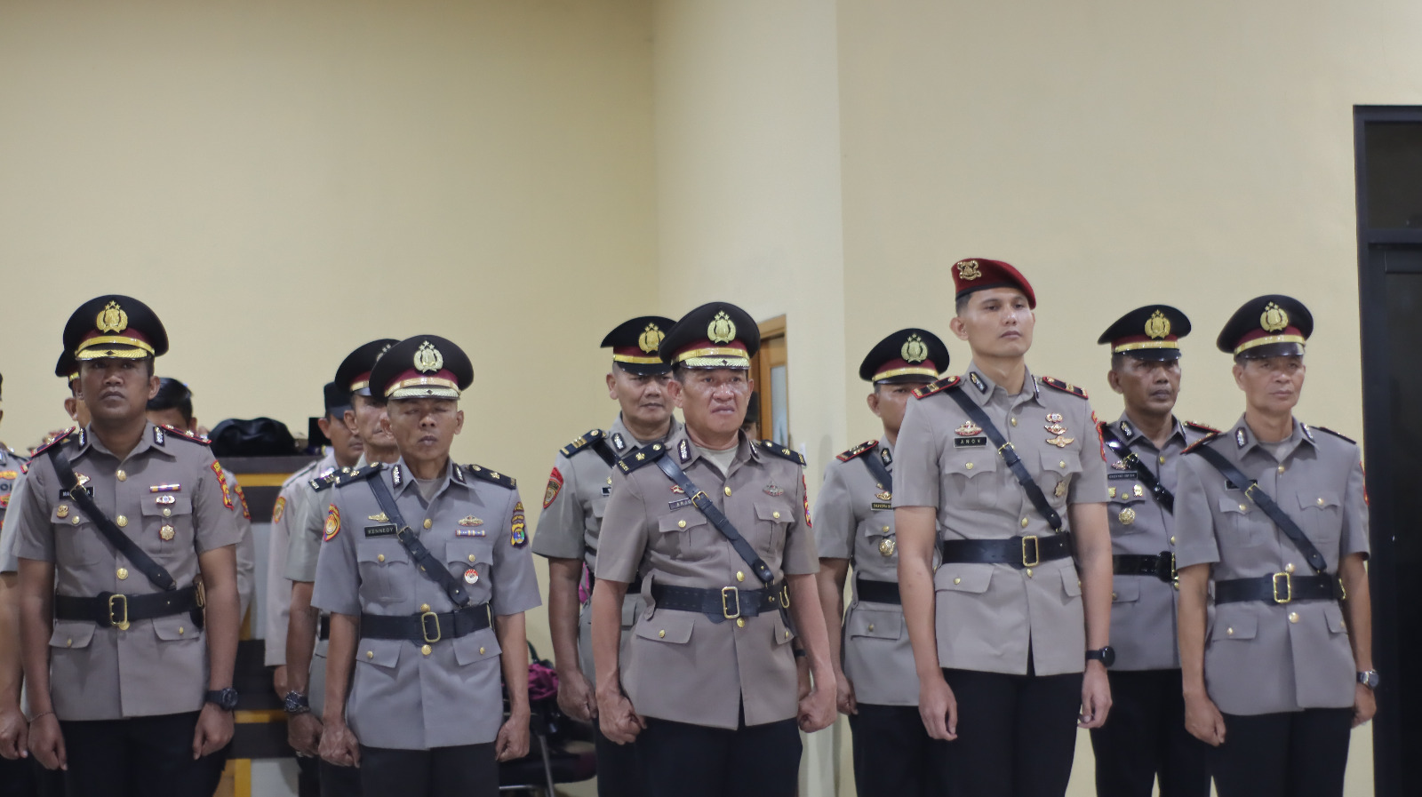 Pejabat Polres Pringsewu Dirotasi Besar Besaran, Berikut Daftarnya