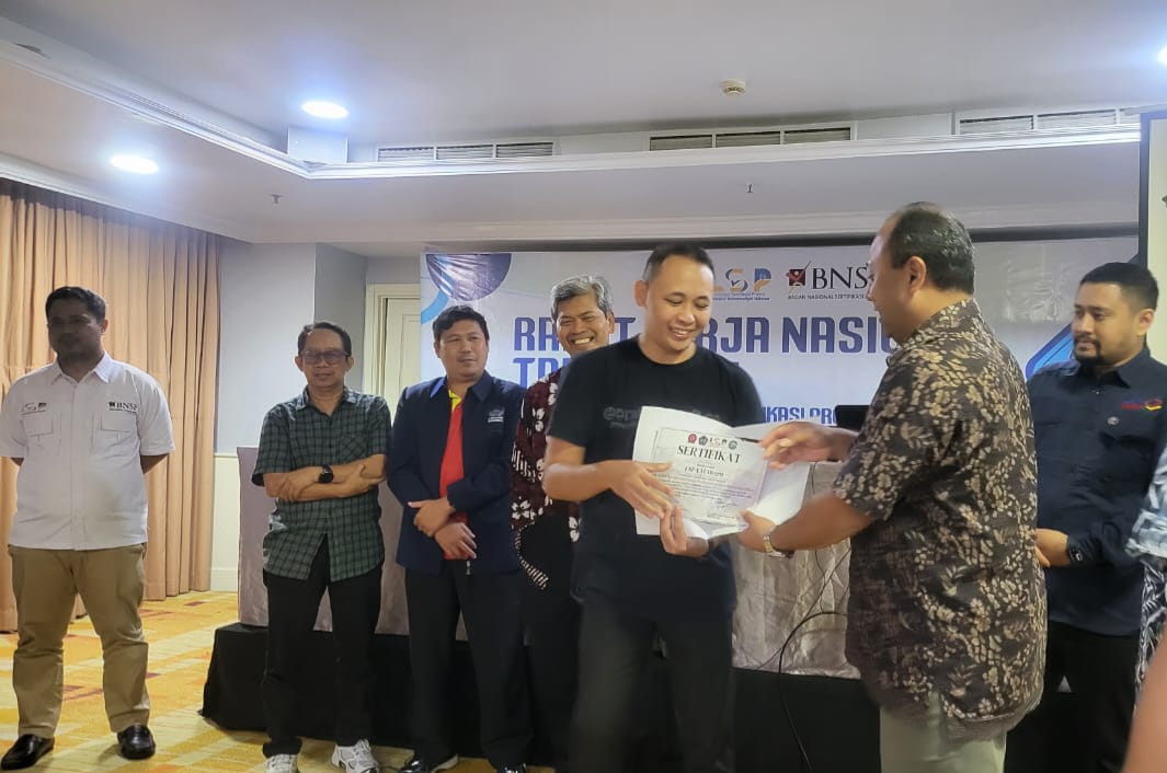 LSP P1 UM Metro Raih Penghargaan di Rakernas PLSP PTMA se-Indonesia