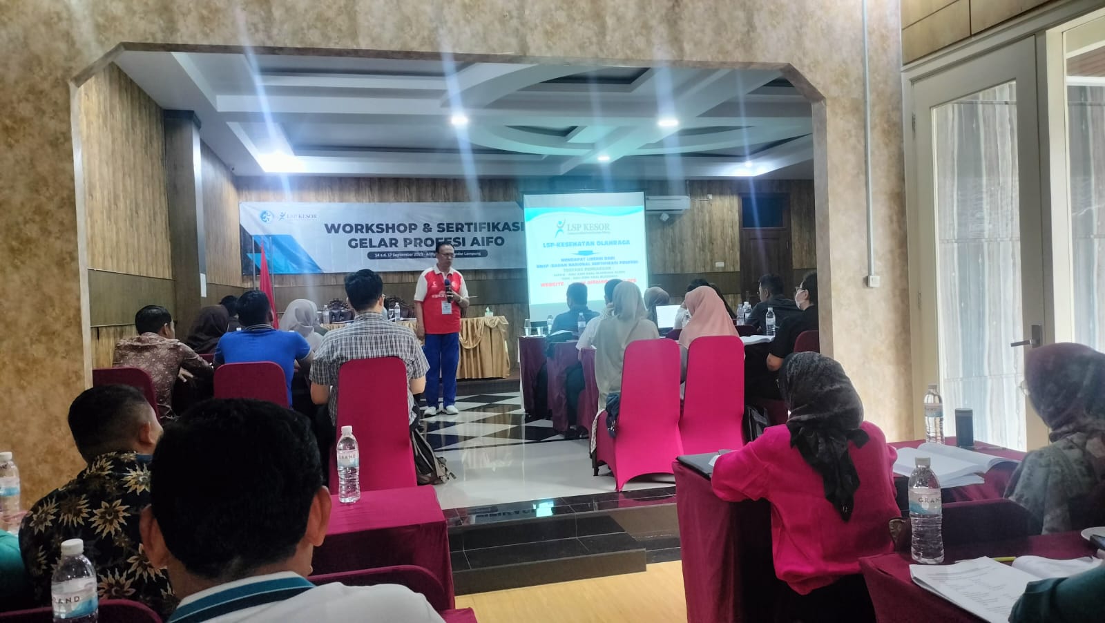 Luar Biasa, Lampung Sukses Gelar Sertifikasi AIFO