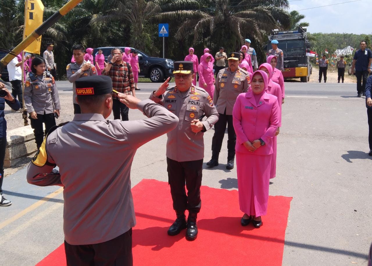 Kunjungi Polres Mesuji, Ini Pesan Kapolda Lampung