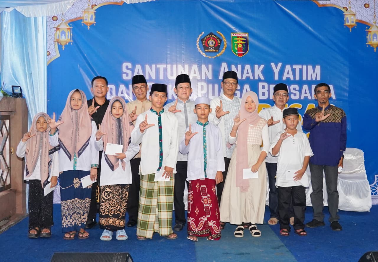 Pemprov Lampung dan PWI Pererat Sinergi dalam Silaturahmi dan Buka Puasa Bersama