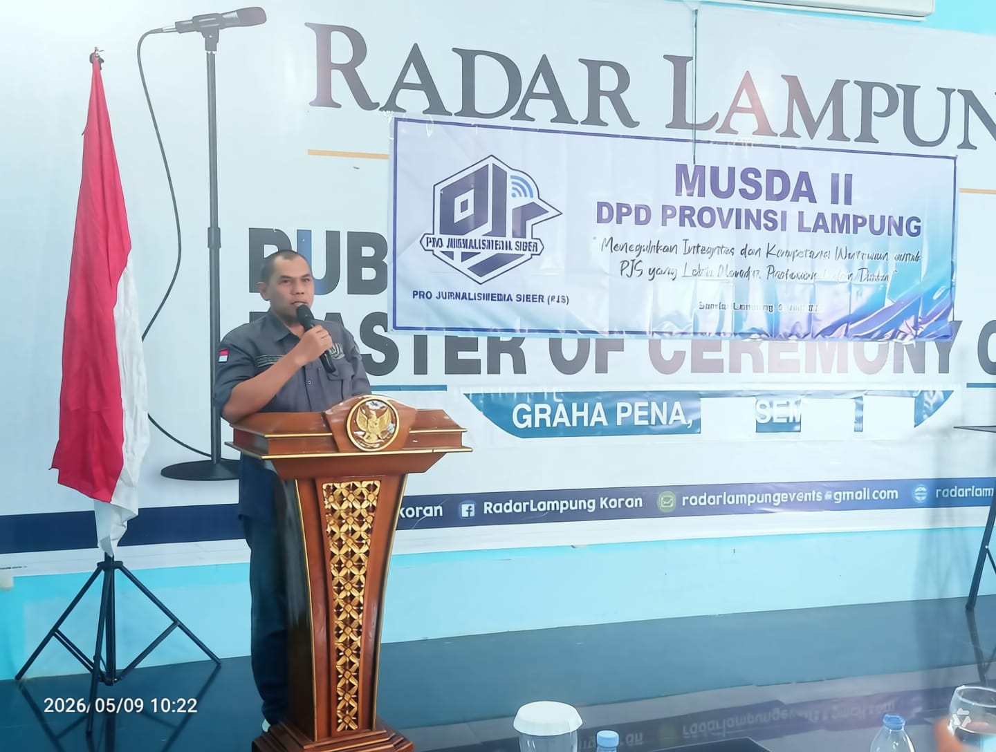 Musda II PJS Lampung Perkuat Profesionalisme Wartawan dan Langkah Menuju Verifikasi Dewan Pers