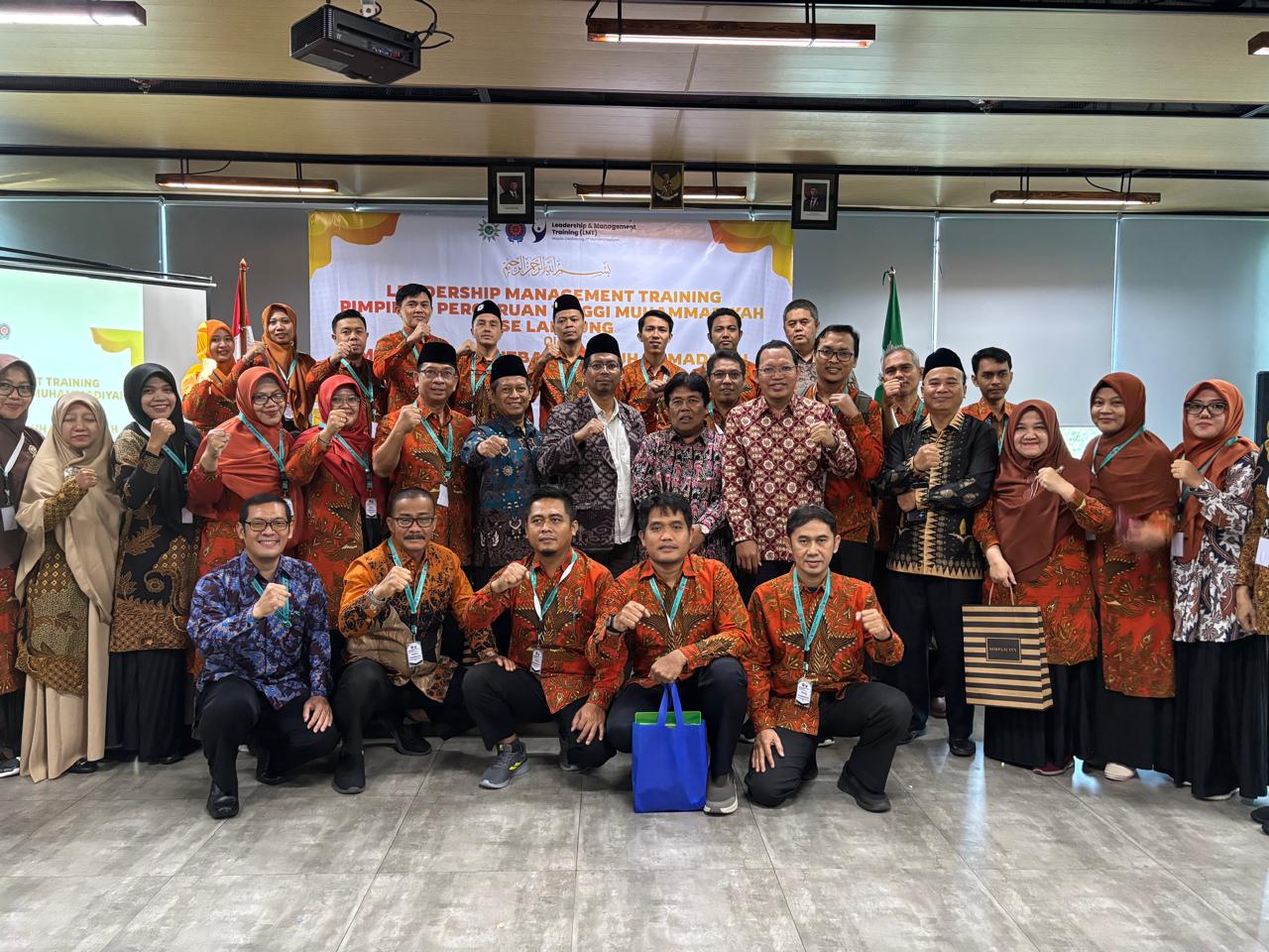 Pimpinan UM Metro Ikuti Leadership Management Training Majelis Diktilitbang