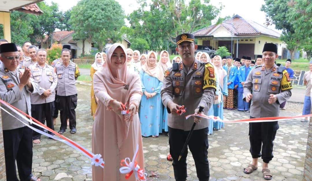 Kapolres Lampung Utara Resmikan TPA Al-Muttaqim
