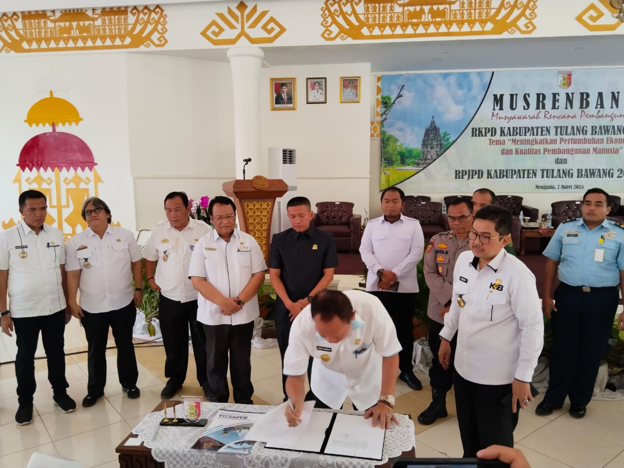Musrenbang Kabupaten Fokus pada 6 Bidang Pembangunan Tuba 2025