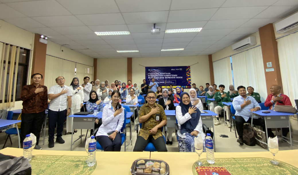 Lembaga Bahasa UM Metro Ikuti Pelatihan Pengajar BIPA Berbasis SKKNI dari Balai Bahasa Provinsi Lampung