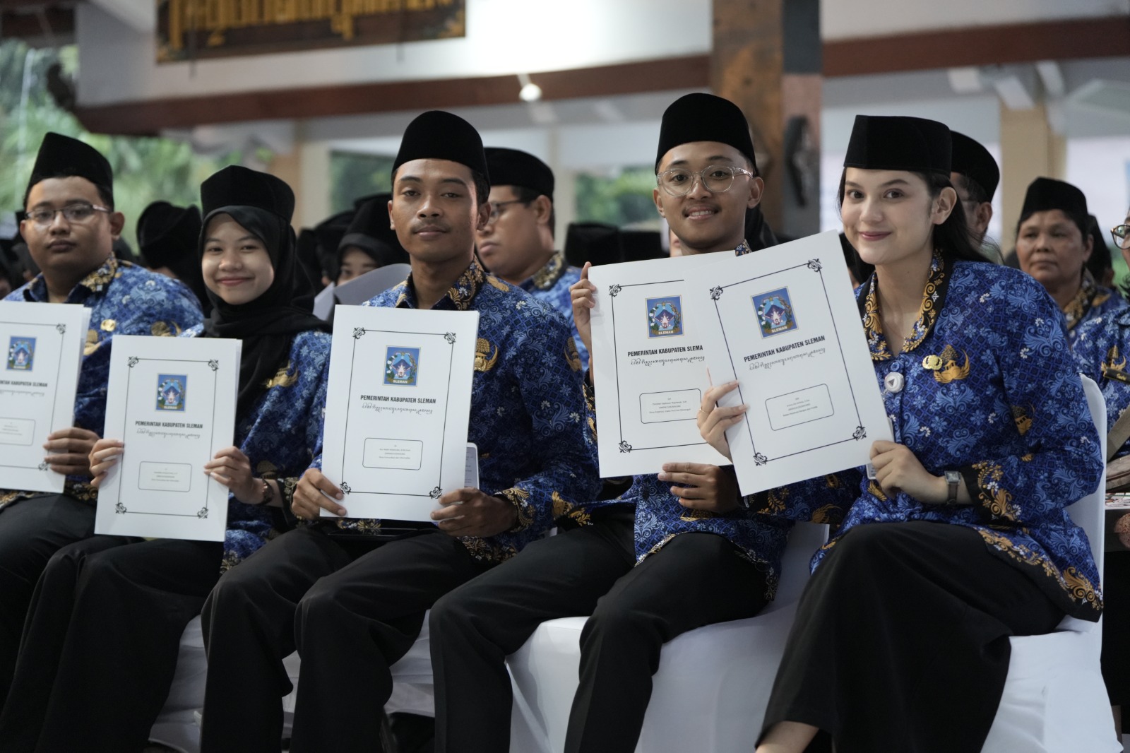 144 CPNS Sleman Resmi Diangkat Jadi PNS, Bupati Harda Tekankan Pelayanan dan Integritas