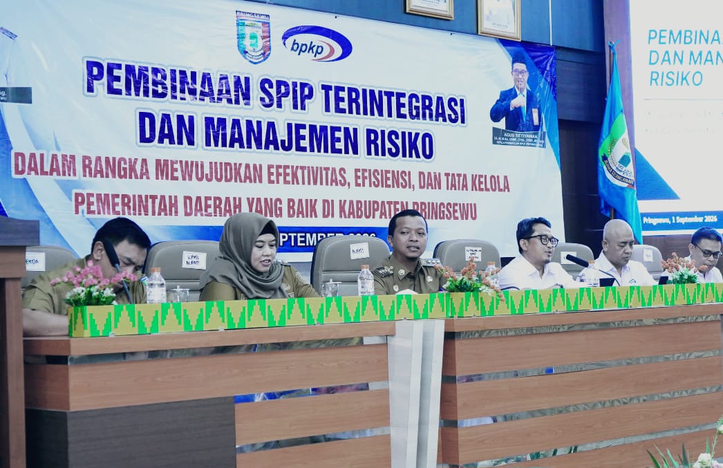 Pemkab Pringsewu Perkuat SPIP Terintegrasi dan Manajemen Risiko Tahun 2026