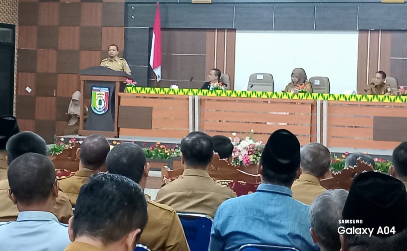 Bupati Pringsewu Tekankan Kepemimpinan Berbasis Amanah Pada Seminar Kepala OPD