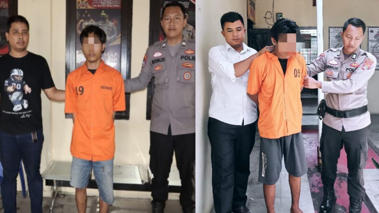 Terlibat 27 Kasus Pencurian, Dua dari Tiga Pelaku Ditangkap Polisi