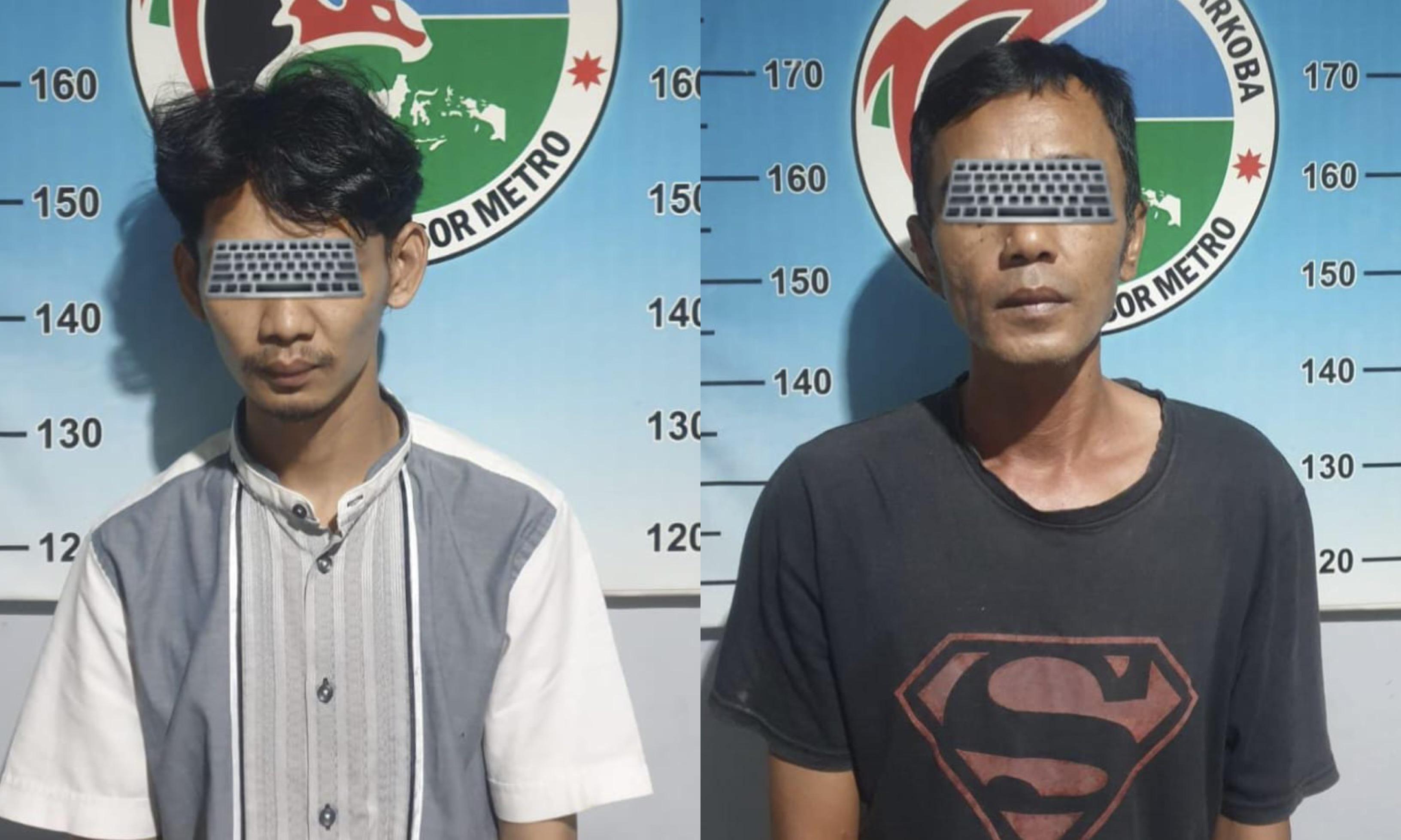 Iuran Beli Narkotika Jenis Sabu, Dua Warga Asal Metro dan Lamtim Ditangkap Polisi