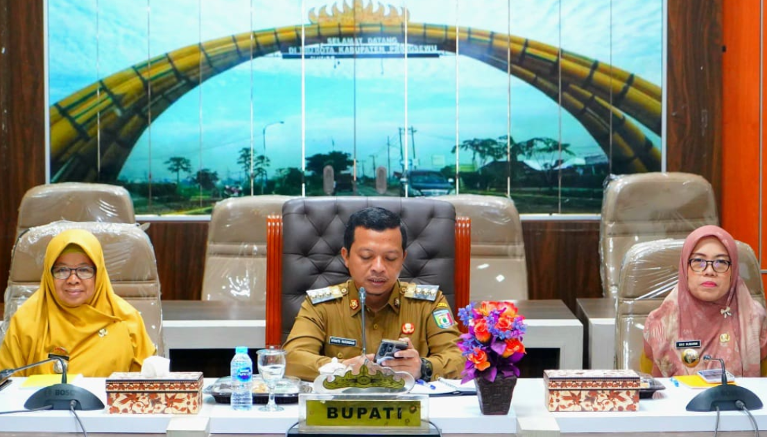 Secara Virtual, Bupati Pringsewu Hadiri Pelantikan 1.110 Pamong Praja Muda Lulusan IPDN Angkatan XXXII
