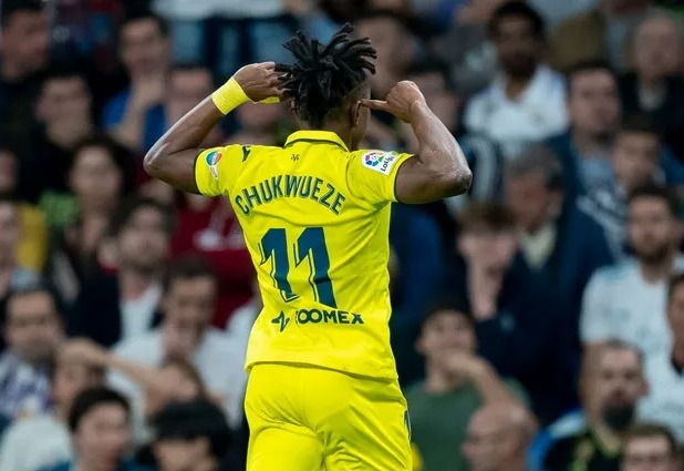 Samuel Chukwueze Bawa Kemenangan Villarreal dari Kandang Real Madrid