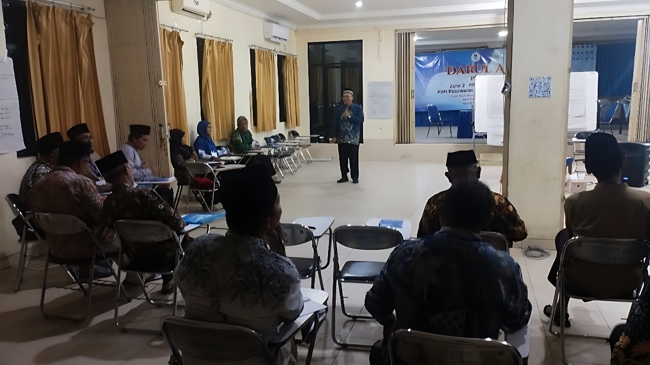 Wakil Rektor IV UM Metro Tekankan Manajemen Organisasi dan Akhlak Muhammadiyah dalam Darul Arqom