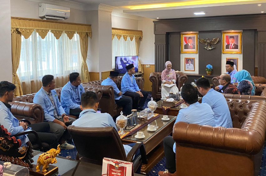 DPW BKPRMI Lampung Silaturahmi ke Wakil Gubernur, Bahas Peran Pemuda Masjid