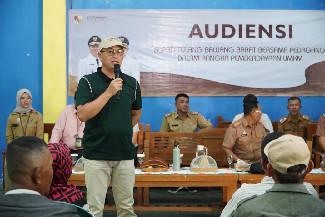 Gelar Audiensi Bersama Pedagang dan UMKM, Bupati Novriwan Tegaskan Komitmen Pembenahan Pasar