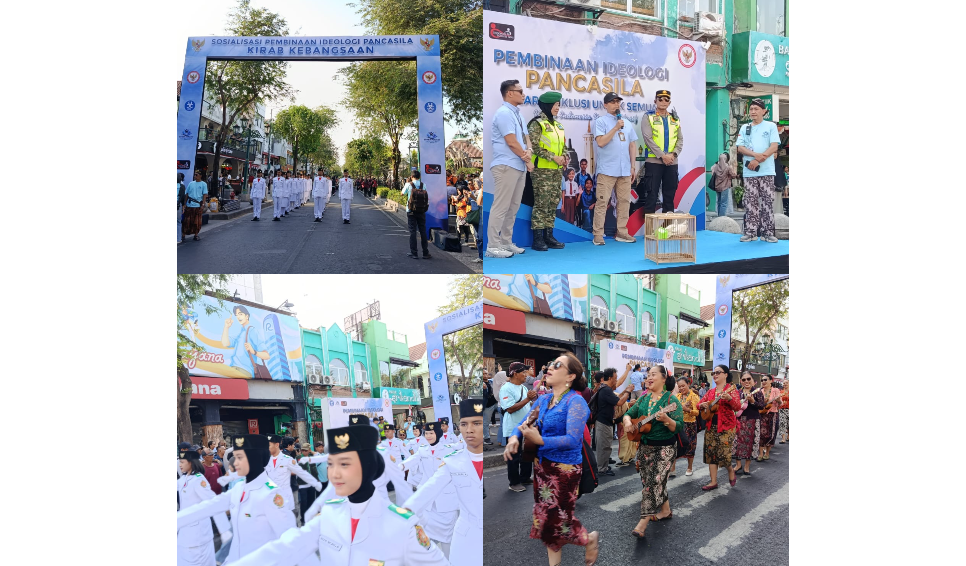 Kirab Kebangsaan di Malioboro Resmi Dibuka, Libatkan Ribuan Masyarakat