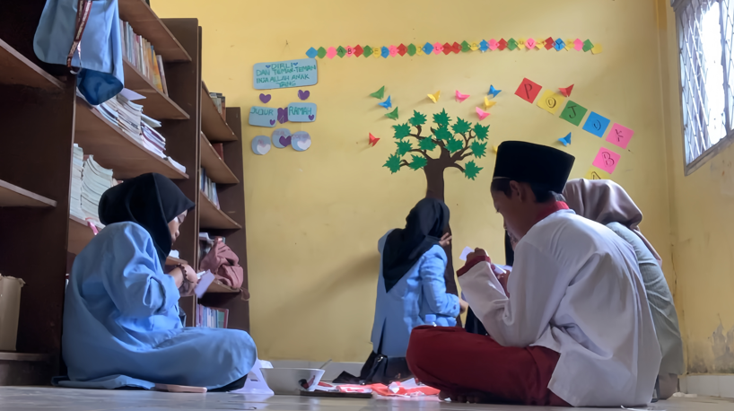 Program KKN Hadirkan Pojok Baca di  SDN 10 Suak Tapeh Desa Biyuku, Dorong Generasi Cerdas Melalui Literasi 