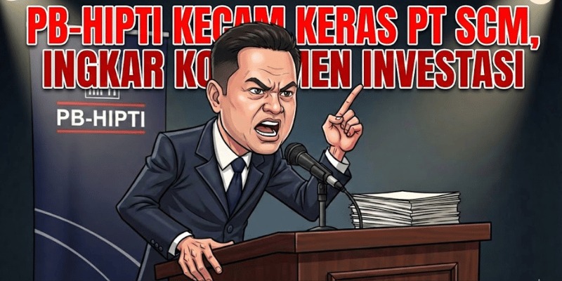 PB-HIPTI Kecam Keras PT SCM, Soroti Dugaan Komitmen Investasi