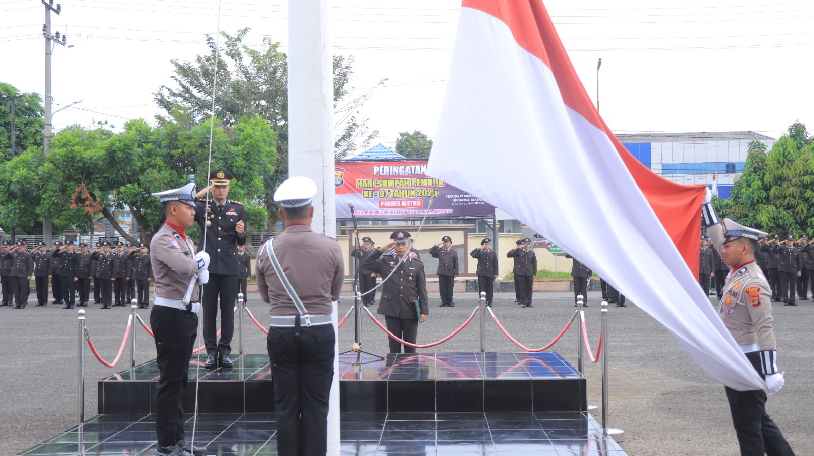 Polres Metro Dukung Pembinaan Pemuda Pelopor Kamtibmas