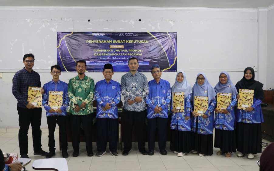 UM Metro Lakukan Rotasi Pegawai dan Angkat 6 Pegawai Kontrak, Ini Daftarnya
