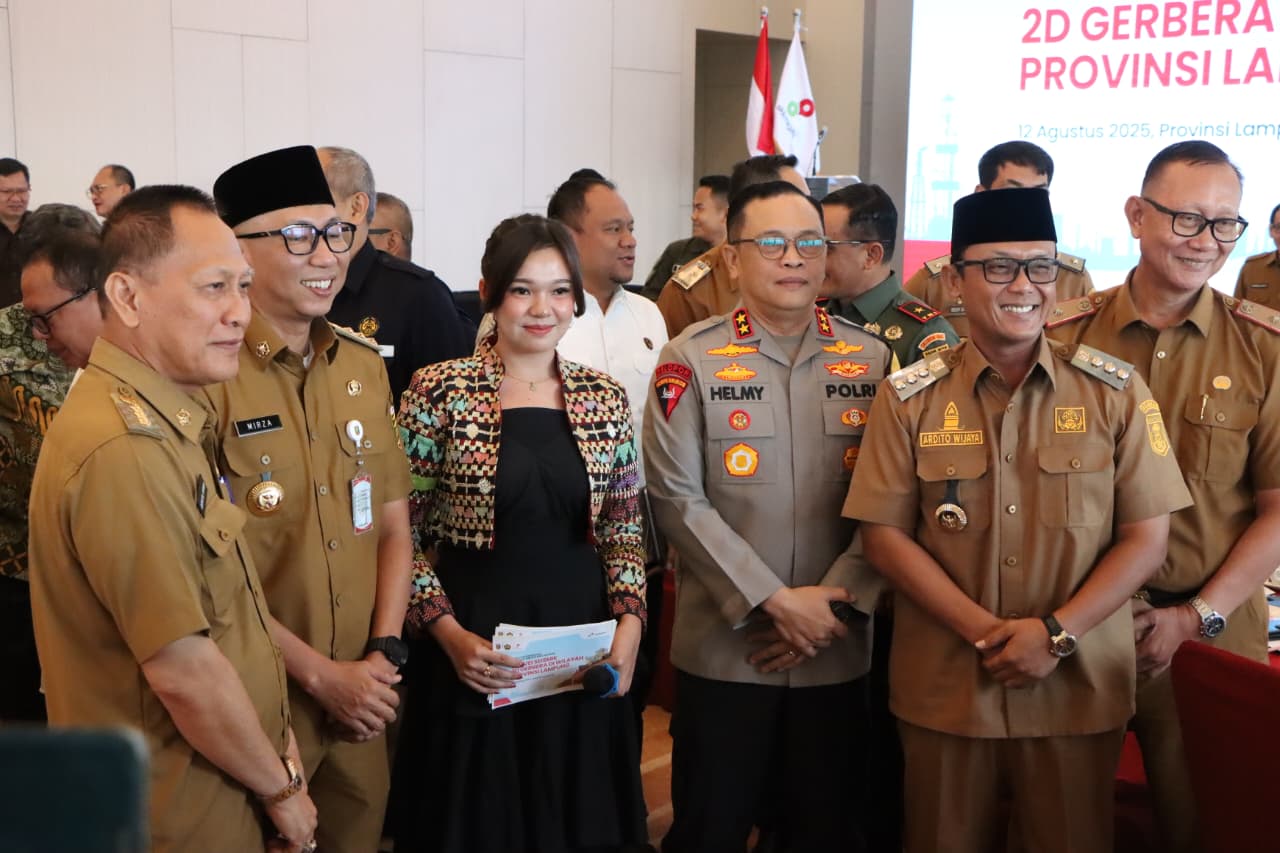 Hadiri FGD Survei Seismik 2D Gerbera, Bupati Lamteng Harap Berdampak Positif Pada Pembangunan Daerah