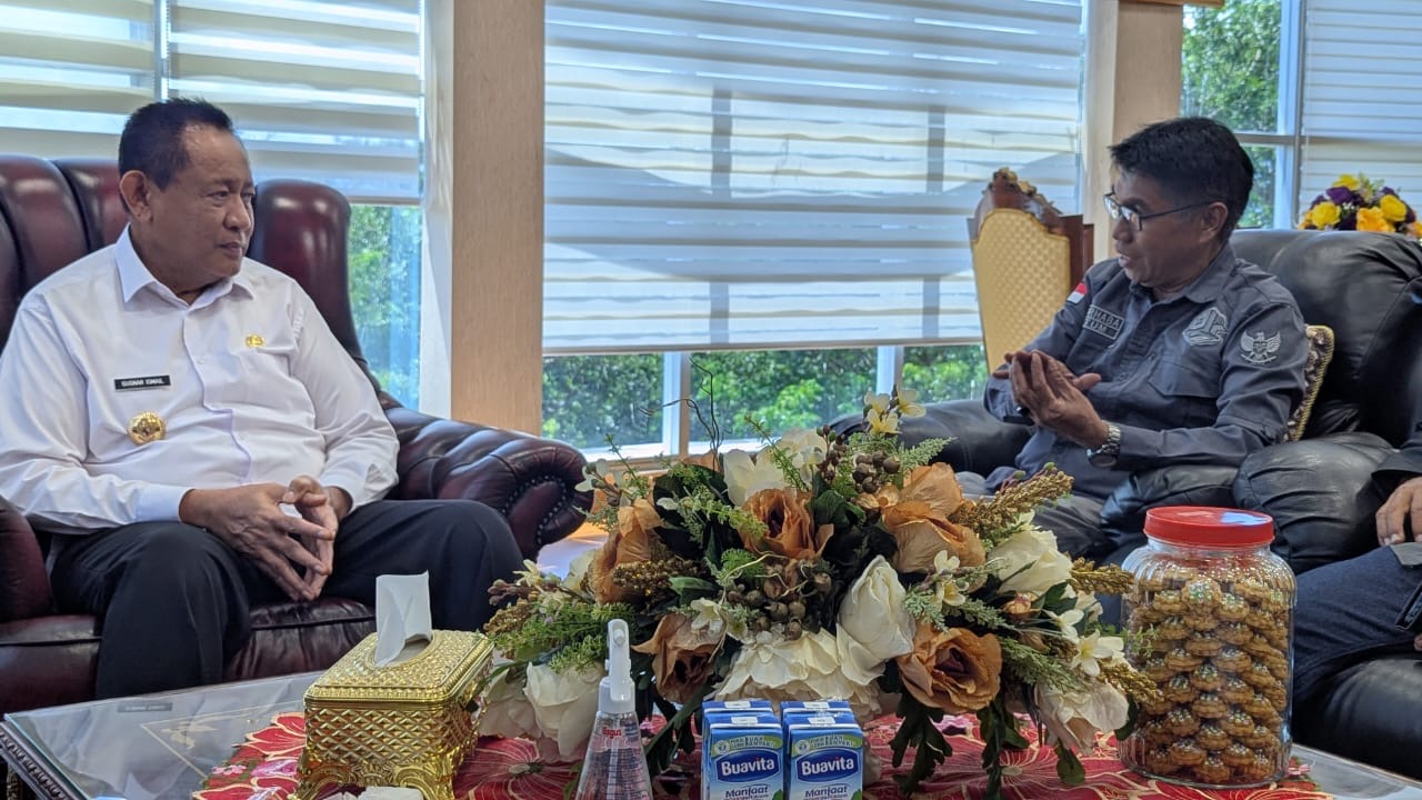 Gubernur Gorontalo Terima Ketum PJS, Bahas UKW Akbar Indonesia Timur