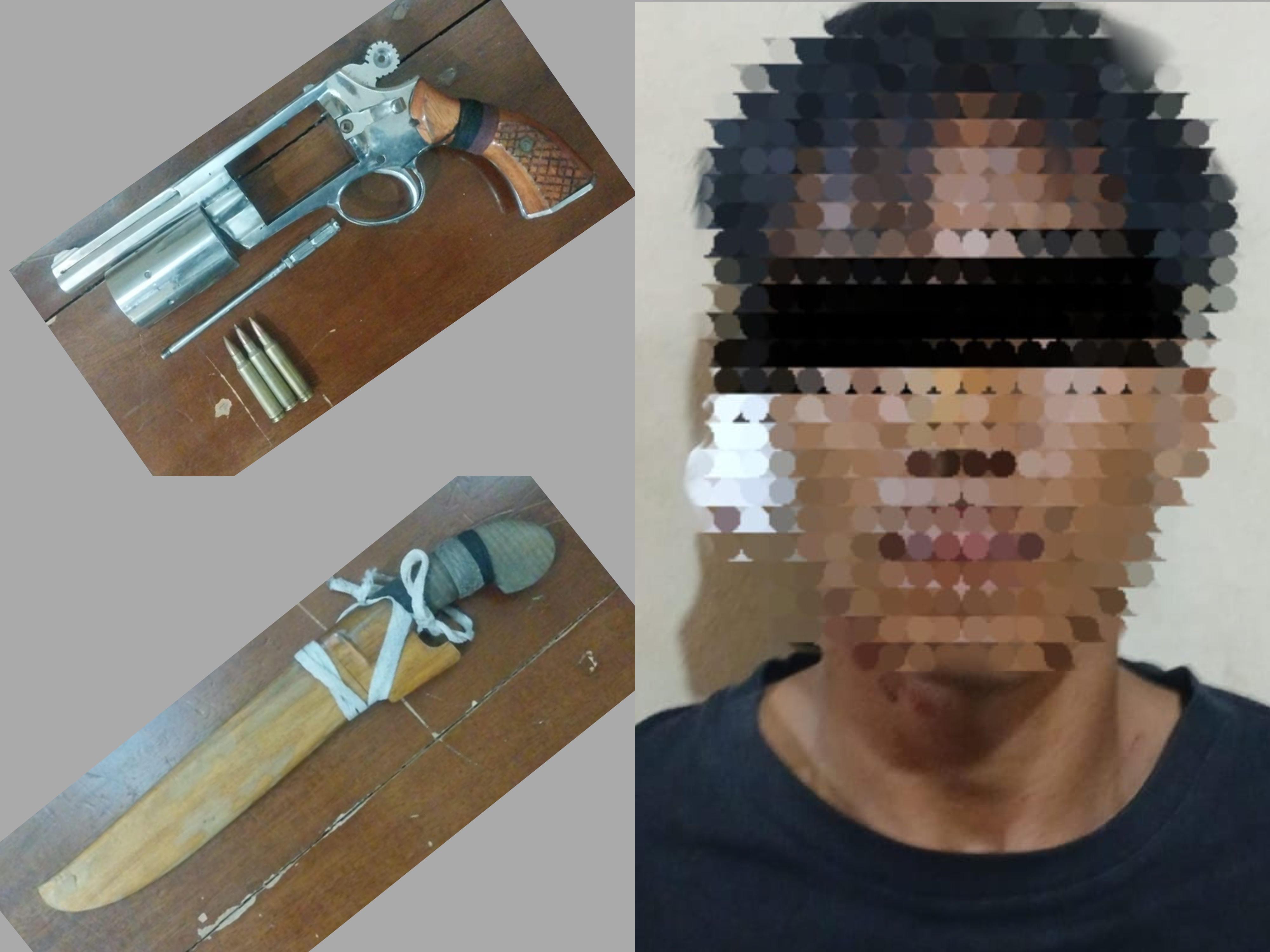 Kedapatan Miliki Senpira, Warga OKI Ditangkap Satreskrim Polres Mesuji 