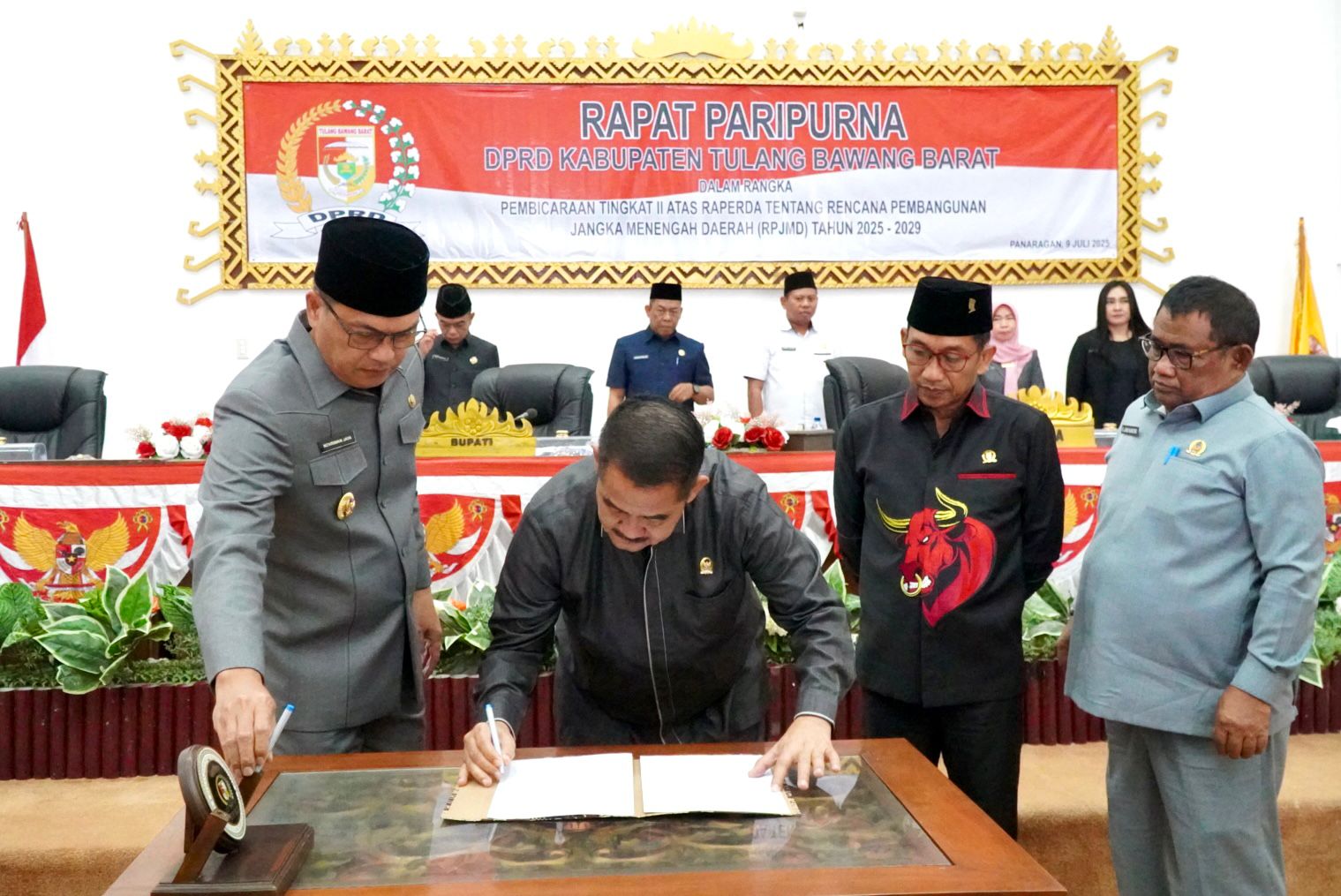 Paripurna Persetujuan RPJMD Sebagai Acuan Wujudkan Pembagunan Yang Merata