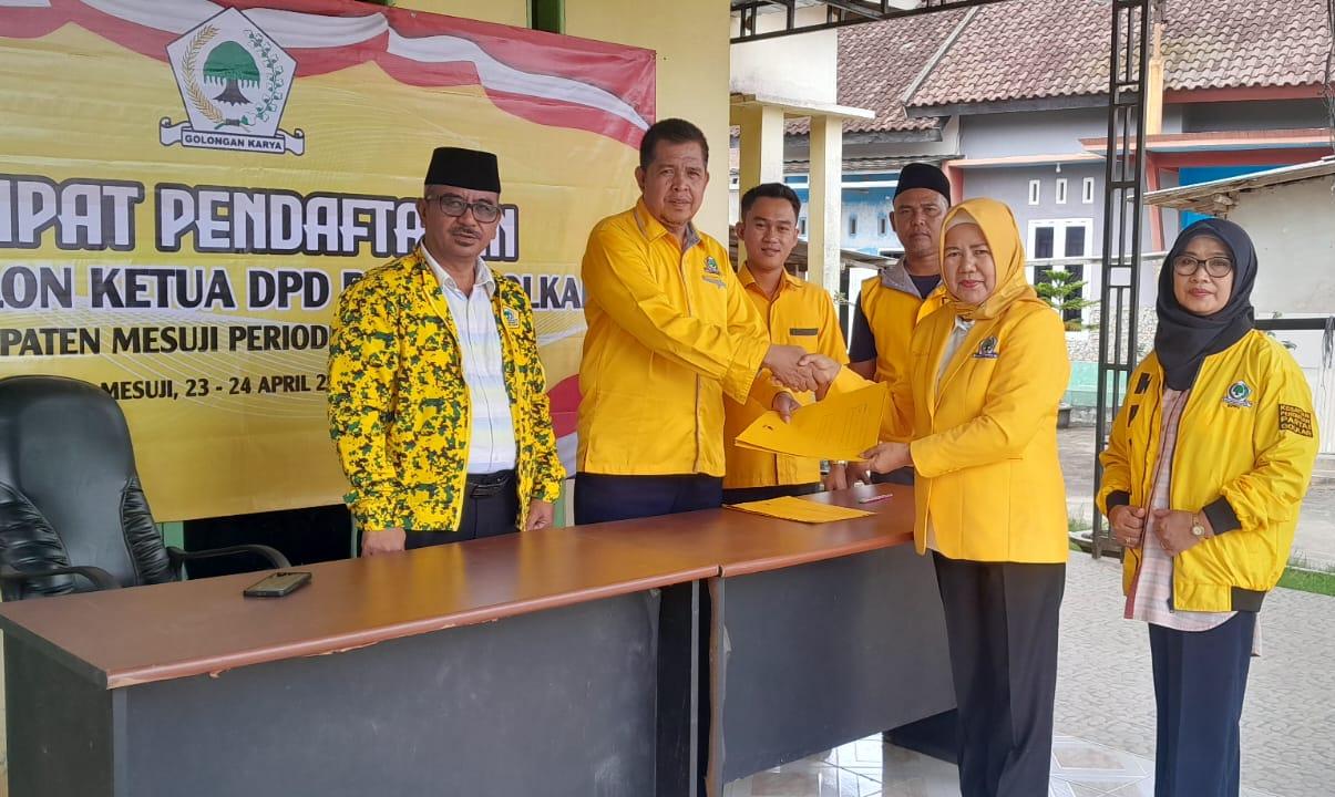 Haryati Candralela Jadi Calon Tunggal Ketua DPD Golkar Mesuji
