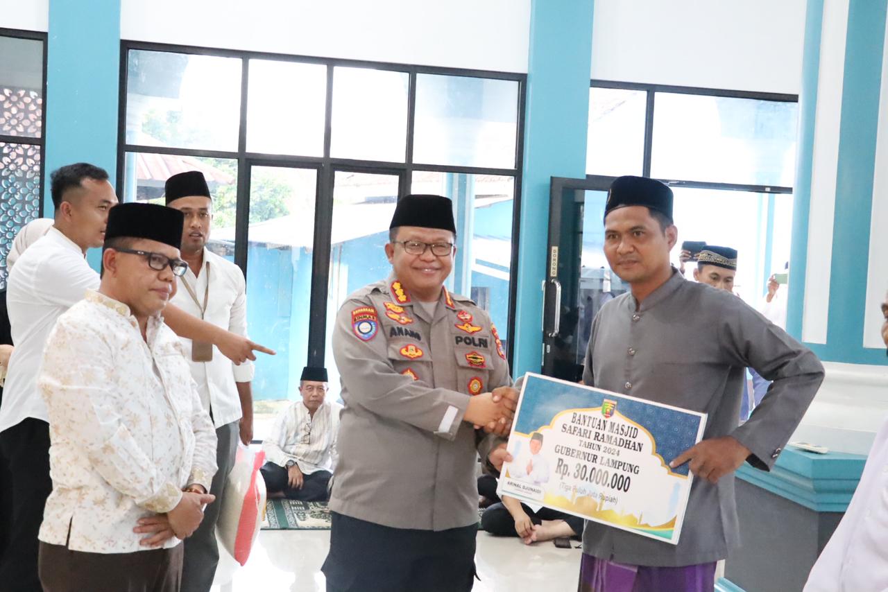 Wakili Gubernur Safari Ramadhan Di Mesuji, Ini Pesan Dir Binmas Polda Lampung 