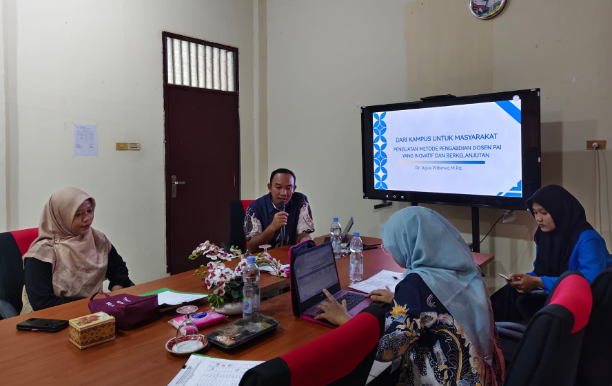 Dosen UM Metro Dr Agus Wibowo Jadi Narasumber Penguatan Eksistensi Prodi PAI UIN Jurai Siwo
