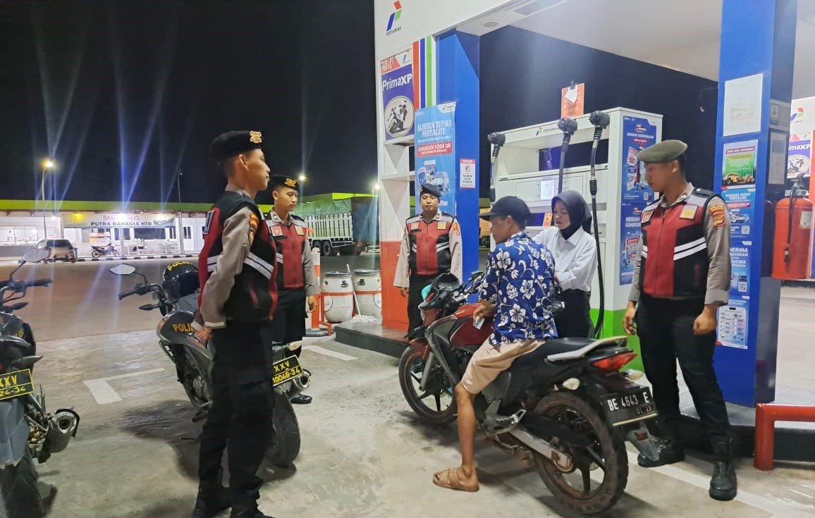 Cegah Street Crime di Malam Hari, Polres Tulang Bawang Optimalkan Patroli Kota Presisi