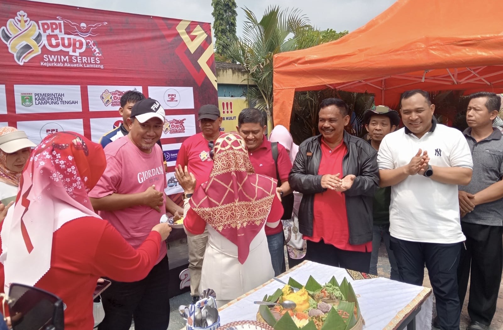 Ketua Akuatik Lamteng Buka Event PPI Swim Series 