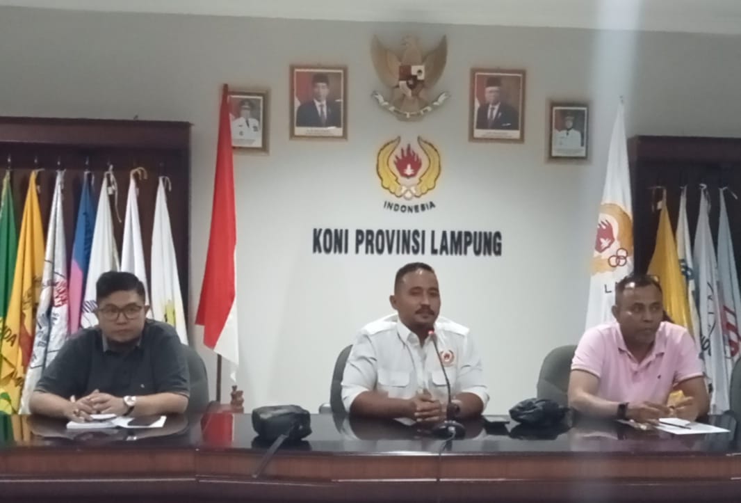 KONI Lampung Siapkan Pembinaan Untuk Atlet dari 60 Cabor