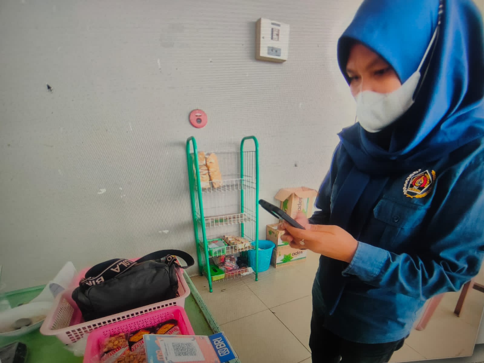 Transaksi Jadi Lebih Praktis, Kantin Bude Lantai 9 Gedung Pemkot Prabumulih Terapkan Pembayaran QRIS BRI