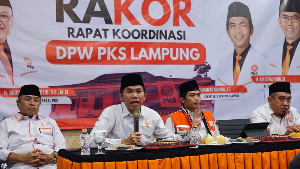 PKS Lampung Ajak Kader Terbang Bersama Rakyat: Mantapkan Arah, Perkuat Mesin, Hadirkan Manfaat Nyata