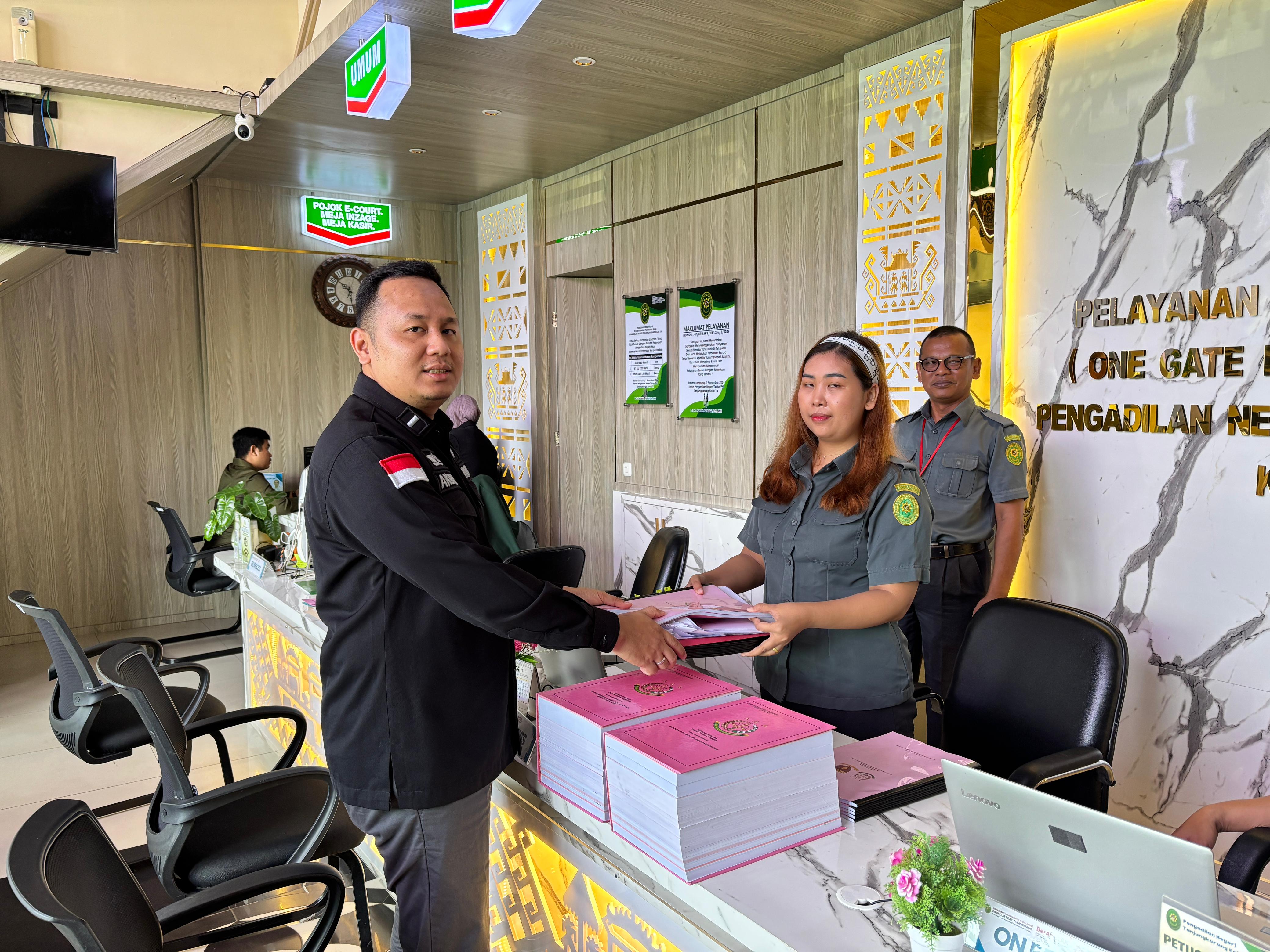 Penuntut Umum Kejari Pringsewu Limpahkan Perkara Korupsi Dana Hibah LPTQ TA 2022 ke Pengadilan Tipikor Tanjung