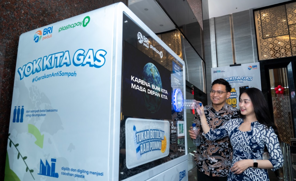 BRI Perkuat Aksi Nyata Atasi Sampah Plastik Lewat Program Zero Waste