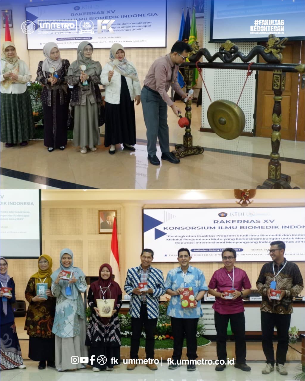 Sains Biomedis UM Metro Unjuk Gigi di RAKERNAS KIBI 2025